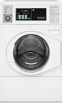 Front load Washer - Coin-Operated - Front Control