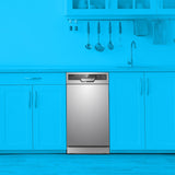 Element Electronics 18" Front Control Built-in Dishwasher - Stainless Steal (ENB6632PEBS)
