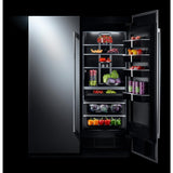 30" Built-In Column Freezer with RISE™ Panel Kit, Left Swing