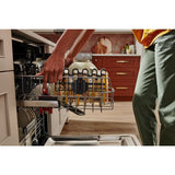 44 dBA Panel-Ready Two-Rack Flush Dishwasher with Door-Open Dry System