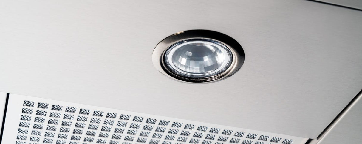 48 T-Shape Wallmounted Hood, 1 motor 600 CFM Carbonio