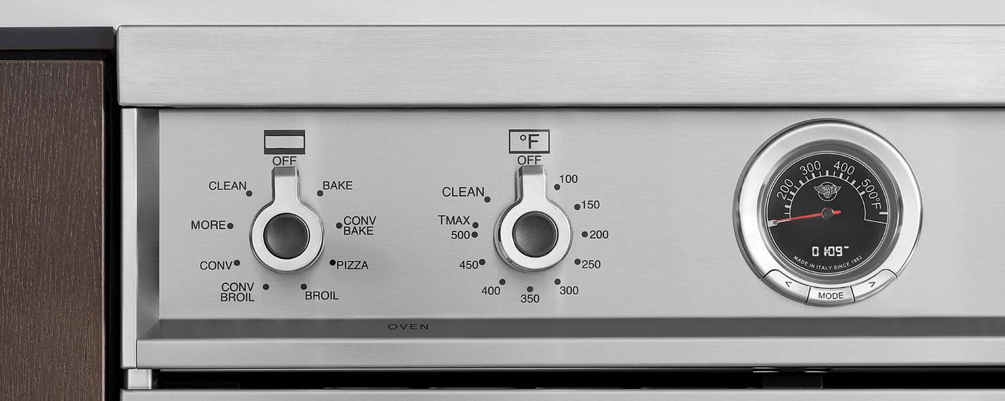 48 inch Induction Range, 6 Heating Zones and Cast Iron Griddle, Electric Self-Clean Oven Carbonio