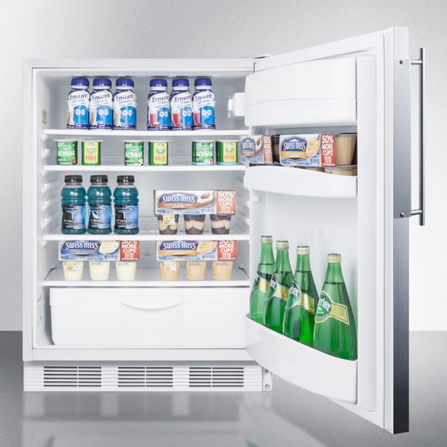 24" Wide Built-in All-refrigerator, ADA Compliant