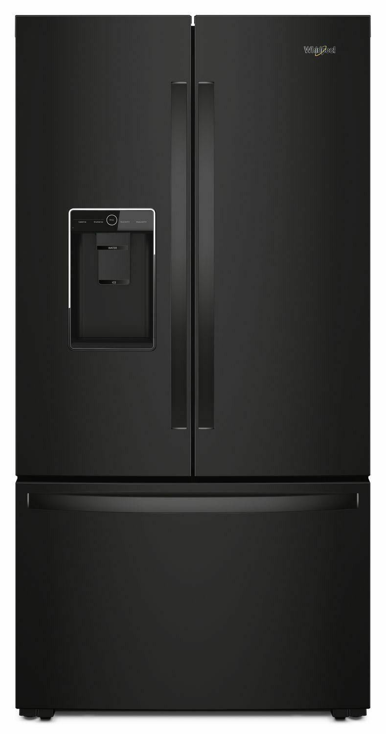 36-inch Wide Counter Depth French Door Refrigerator - 24 cu. ft. - Black