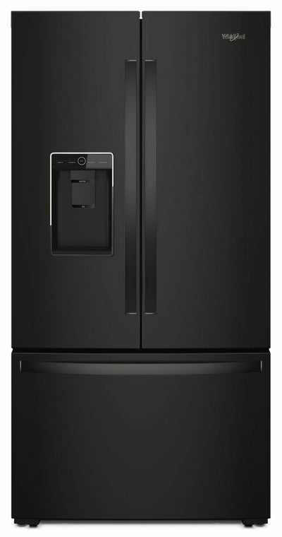 36-inch Wide Counter Depth French Door Refrigerator - 24 cu. ft. - Black