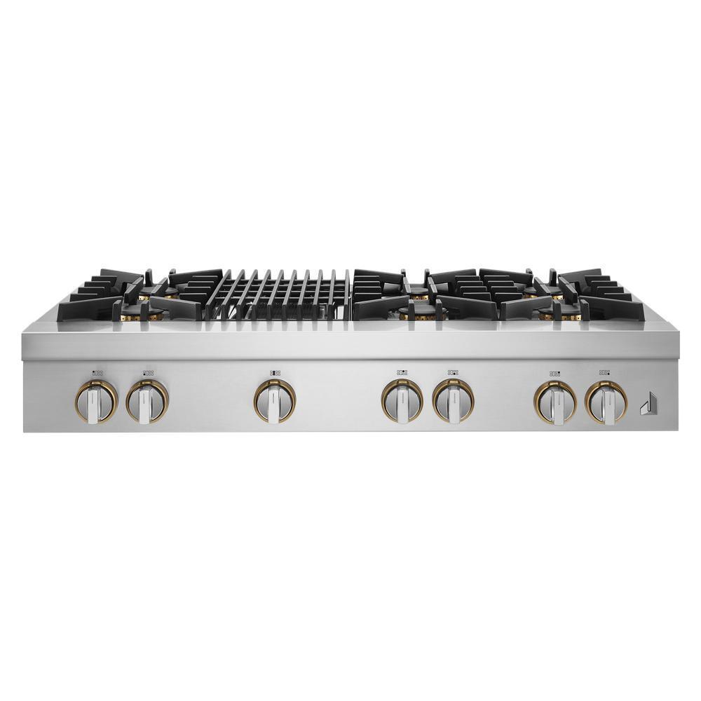 RISE™ 48" Gas Professional-Style Rangetop with Grill
