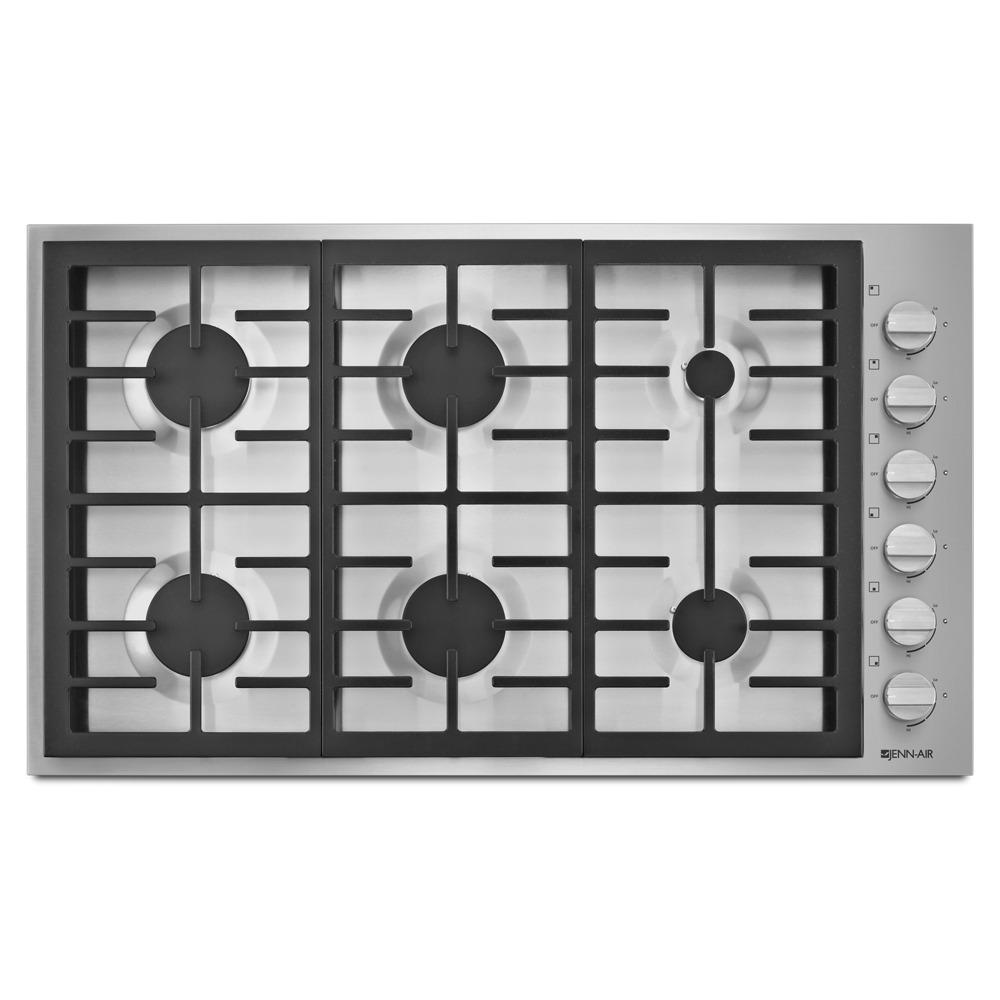 Pro-Style® 36" 6-Burner Gas Cooktop