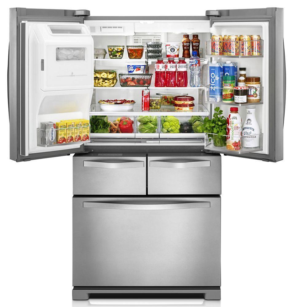 26 cu. ft. Double Drawer Refrigerator with Dual Icemakers