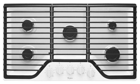 36 inch 5 Burner Gas Cooktop with Fifth Burner