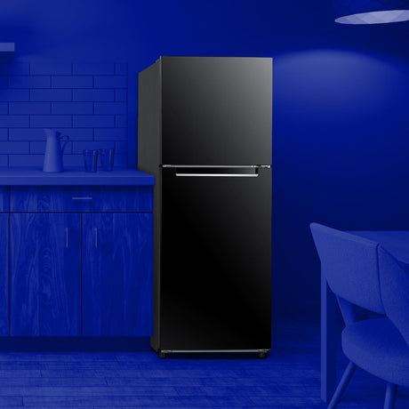 Element Electronics 10.1 cu. ft. Top Freezer Refrigerator - Black, ENERGY STAR (ENR10TFGBB)