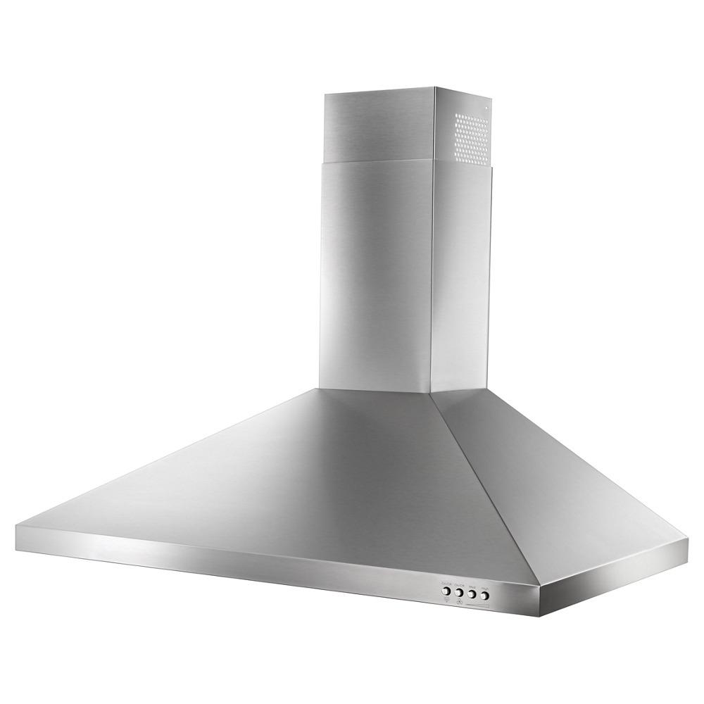 36" Contemporary Stainless Steel Wall Mount Range Hood