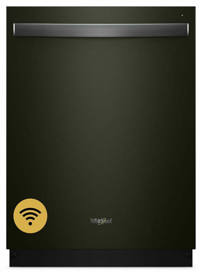 Smart Dishwasher with Stainless Steel Tub - Fingerprint Resistant Black Stainless