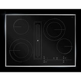 30" Lustre Trim Electric Radiant Downdraft Cooktop with Tap Touch Controls