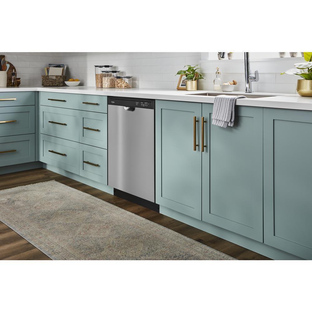 Quiet Dishwasher with Heated Dry and Factory-Installed Power Cord