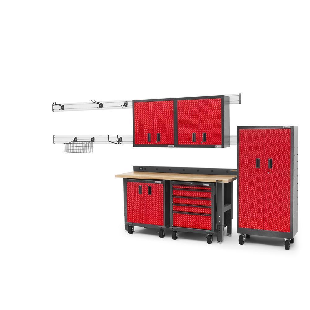 6' Wide 9-Outlet Workbench Powerstrip