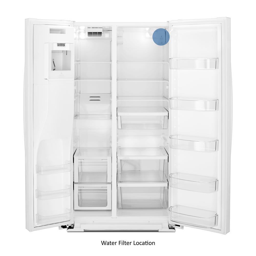 36-inch Wide Side-by-Side Refrigerator - 28 cu. ft.