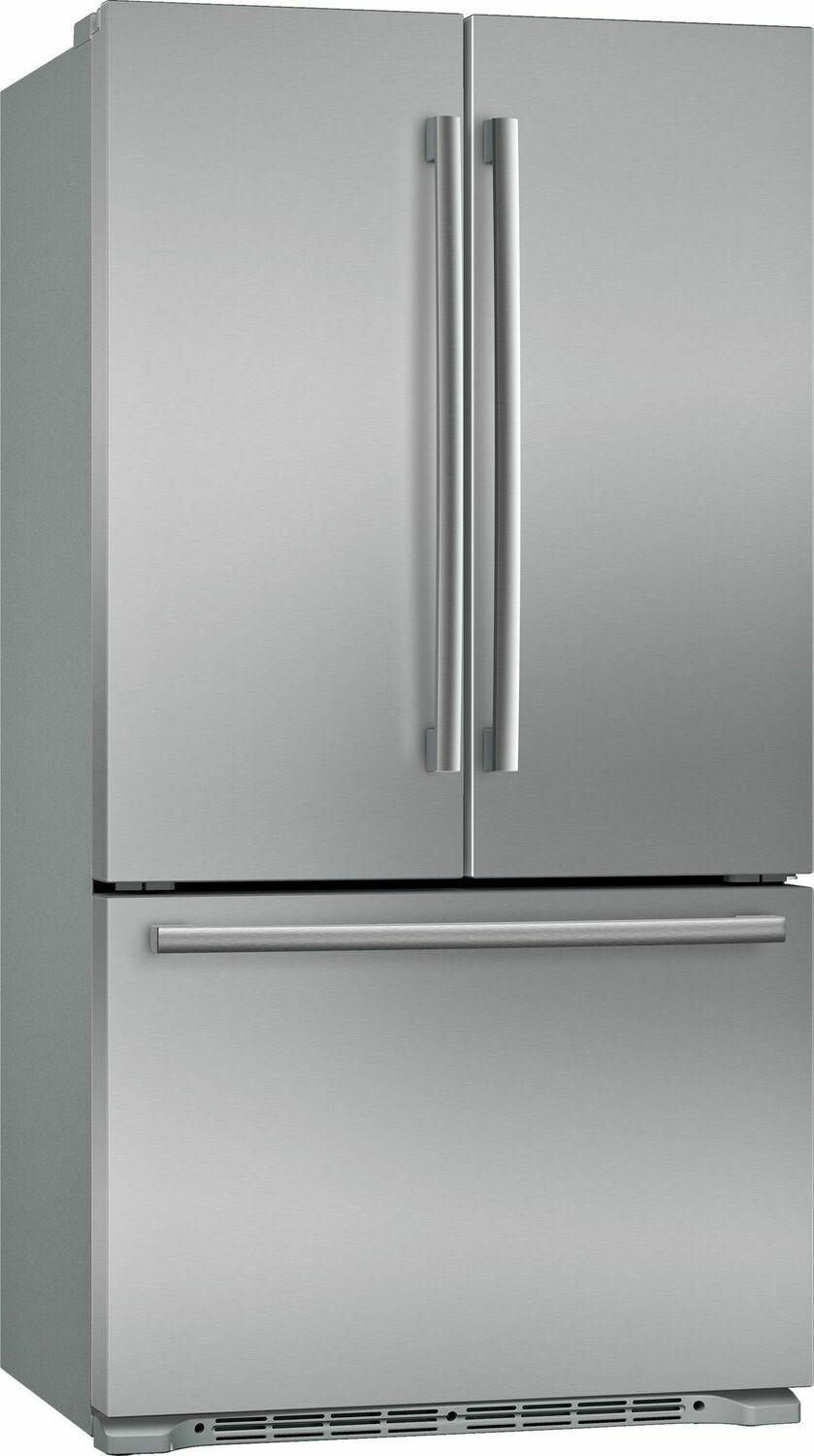 800 Series French Door Bottom Mount Refrigerator 36'' Easy clean stainless steel B21CT80SNS