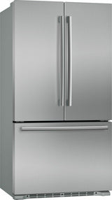 800 Series French Door Bottom Mount Refrigerator 36'' Easy clean stainless steel B21CT80SNS