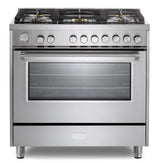 Verona Ultima 36" Gas Range - Stainless Steel