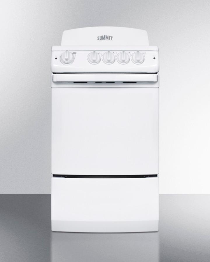 20" Wide Electric Coil Range