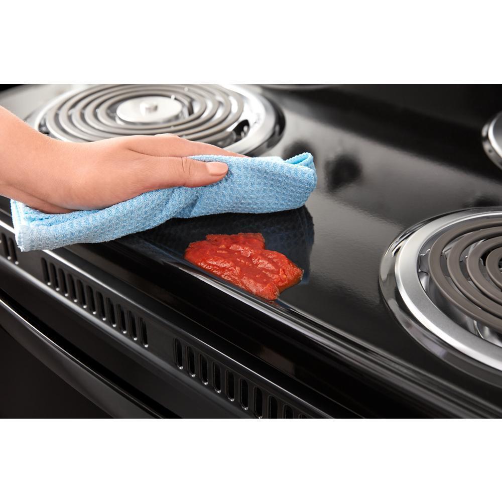 Amana® 30-Inch Electric Range with Extra-Large Oven Window