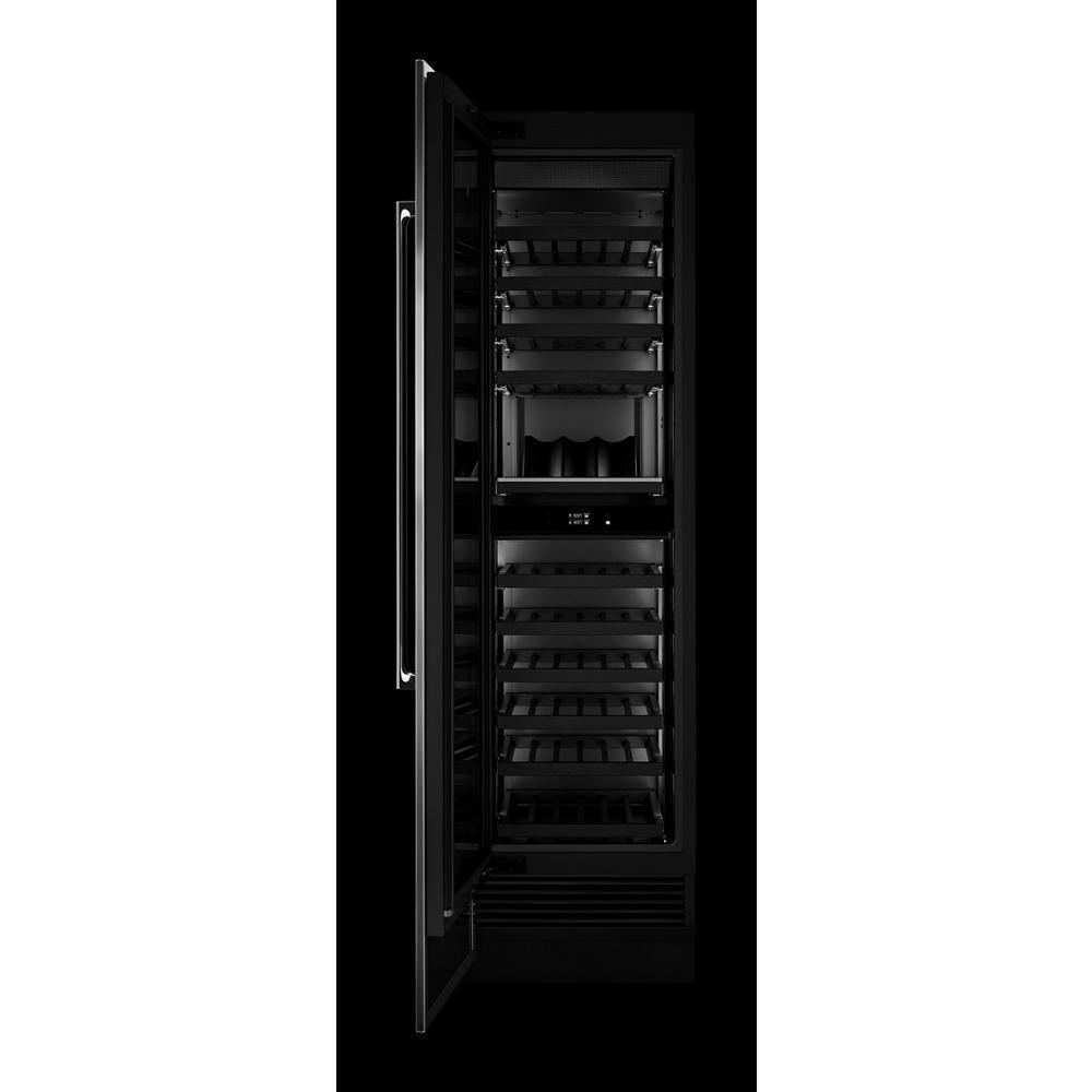 24"Panel-Ready Built-In Wine Column Refrigerator, Left Swing