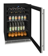 Hbv124 24" Beverage Center With Stainless Frame Finish (115 V/60 Hz)