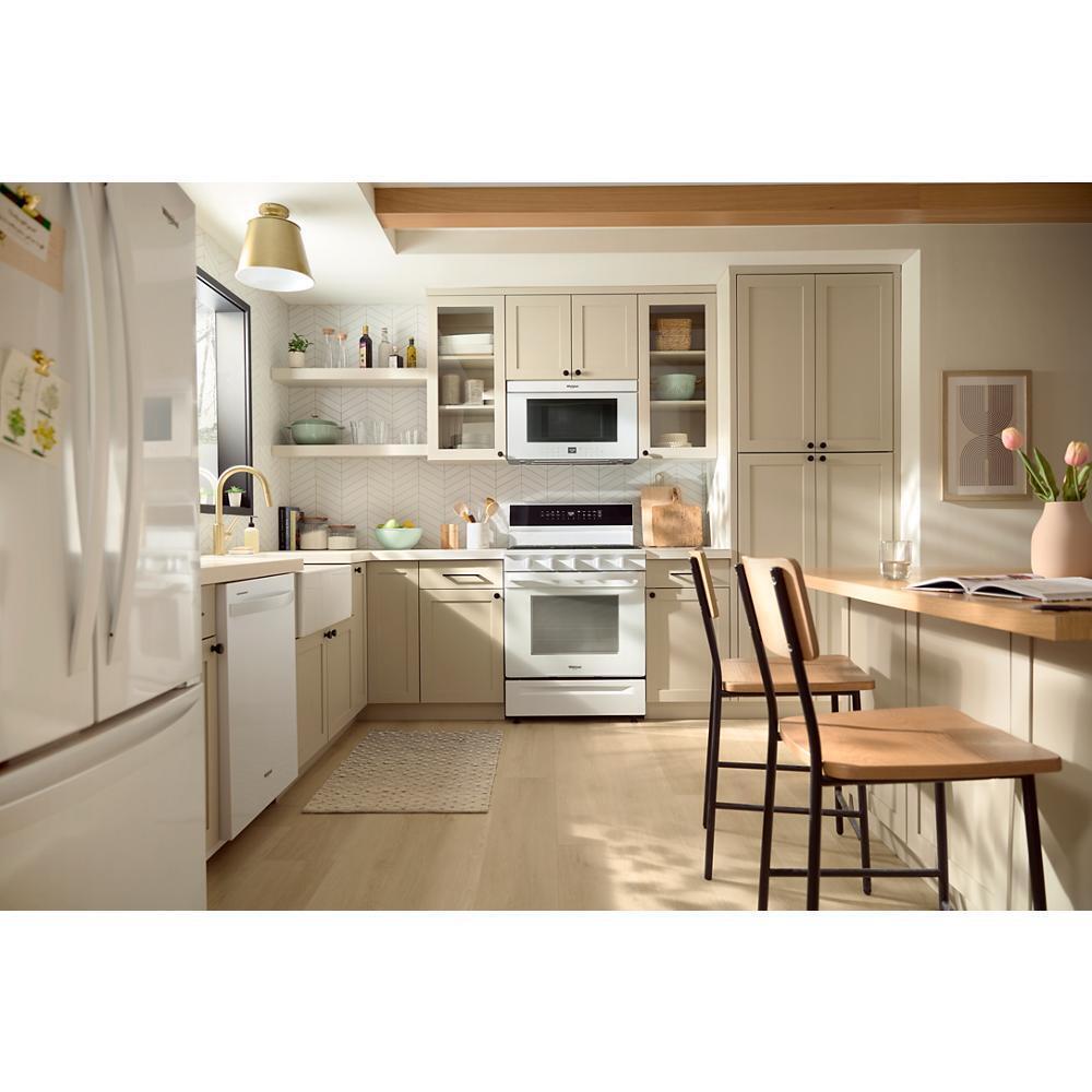 30-inch Smart Gas Range with Air Cooking Technology, No Preheat Air Fry, Steam/Self Clean and High Speed Preheat