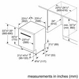 300 Bar Hndl, 5/4 cycles, 44 dBA, 3rd Rck, Wtr Sft, Touch Cntrls, InfoLight - SS