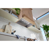 Broan Elite® 21-Inch Custom Range Hood Power Pack Insert, w/ Smart Sense, Stainless Steel