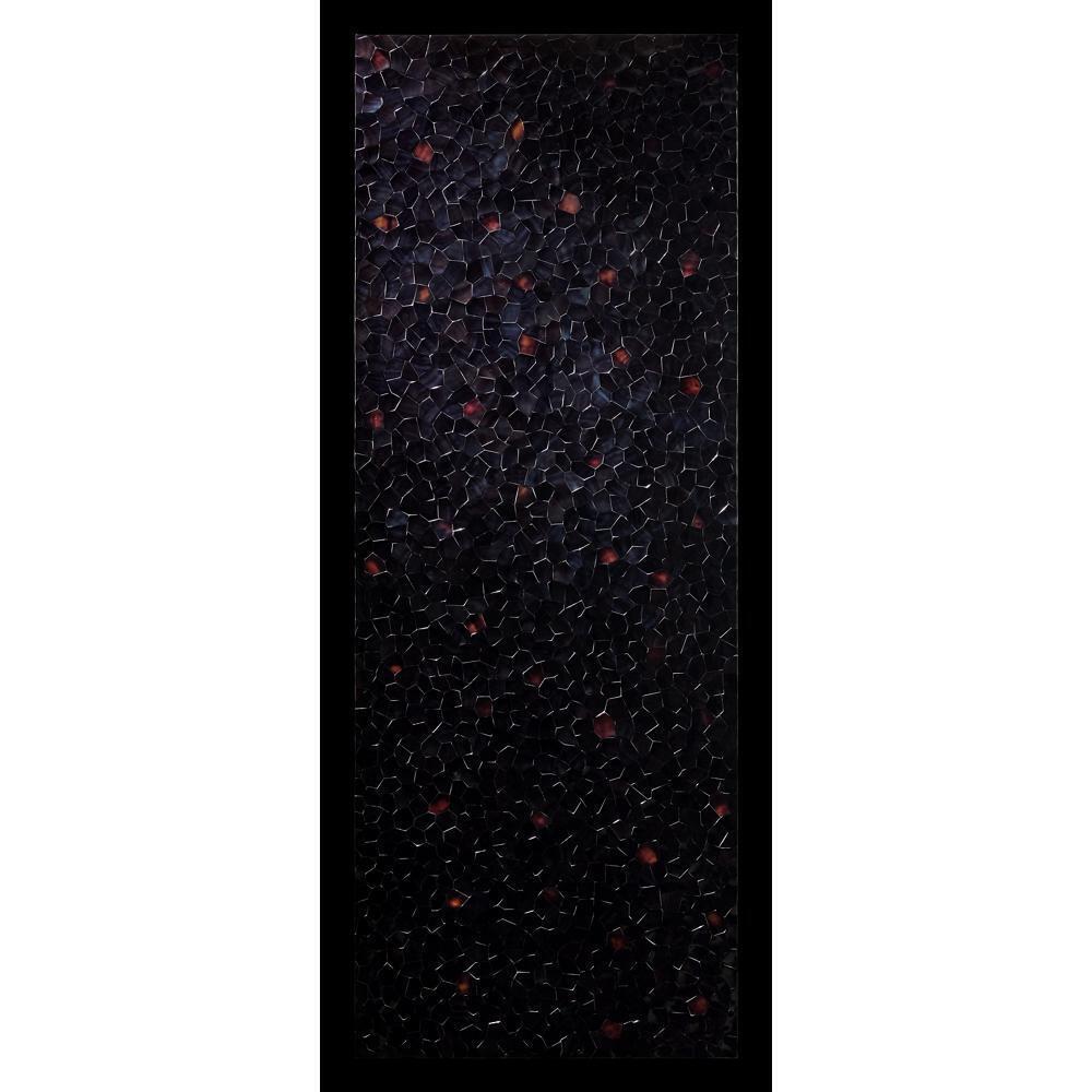 30" Elements Collection Dark Pen Carnelian Custom Column Panel