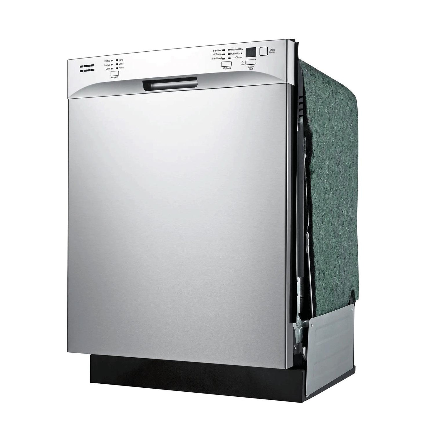 Element Electronics 24" Front Control Built-in Dishwasher - Stainless Steel (ENB6632PEBS)