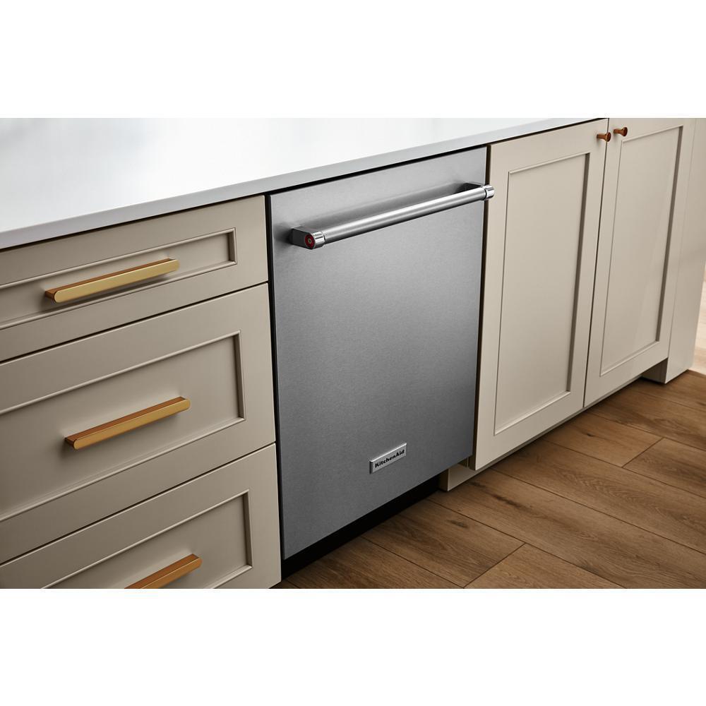 39 dBA PrintShield™ Finish Flush-to-Cabinet Dishwasher with FreeFlex™ Fit Third Level Rack