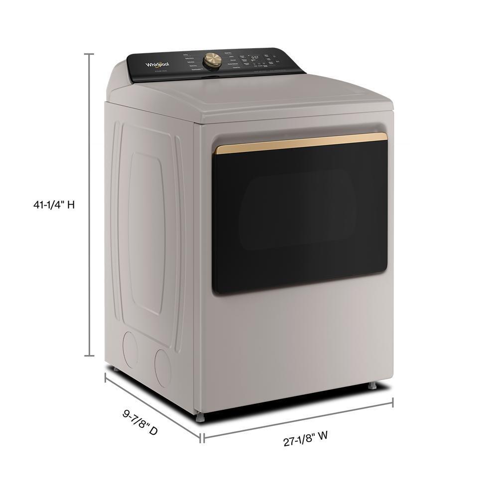 7.5 cu. ft. Smart Gas Top Load Dryer with Steam Iron and AI Dry