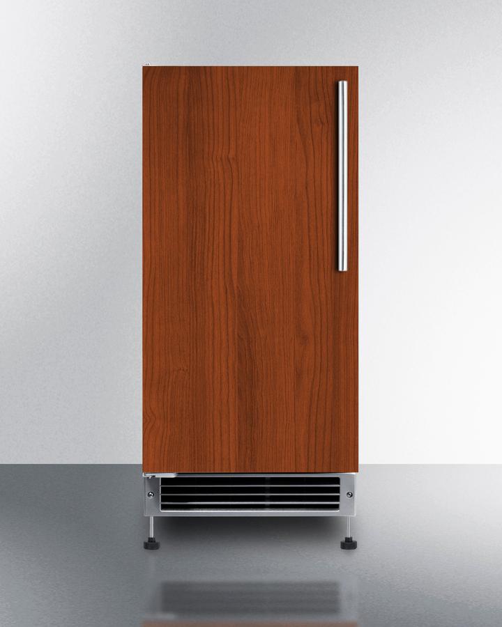 15" Wide 25 Lb. Drain-free Icemaker (panel Not Included)