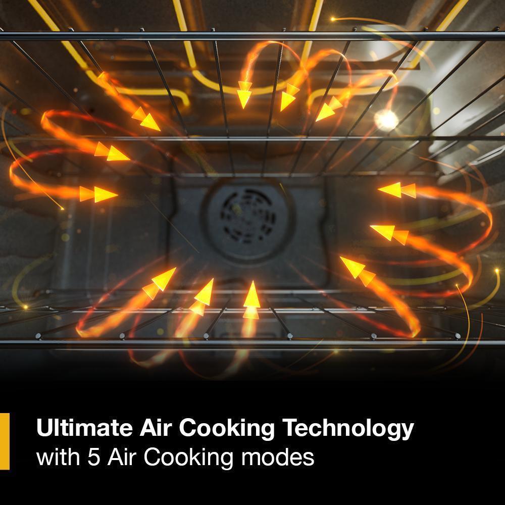 30-inch Electric Smart Range with Air Cooking Technology