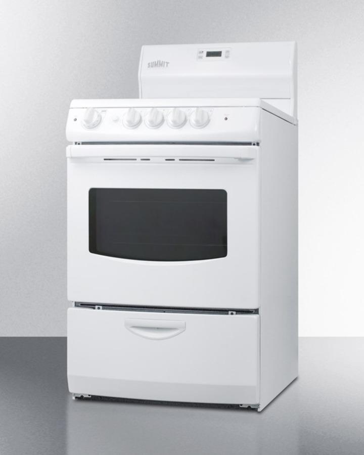 24" Wide Electric Smooth-top Range