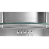 36" Concave Glass Wall Mount Range Hood