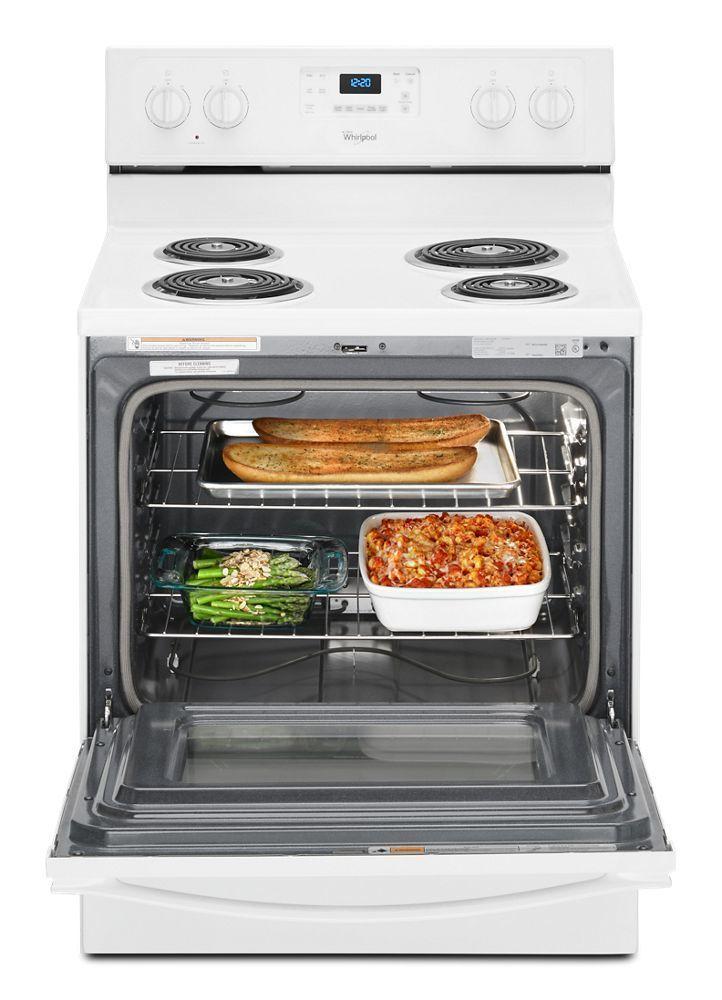4.8 Cu. Ft. Freestanding Electric Range with AccuBake® System