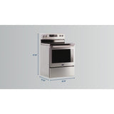 Electric Range with Air Fryer and Basket - 5.3 cu. ft.