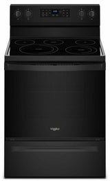 5.3 cu. ft. Whirlpool® electric range with Frozen Bake™ technology - Black