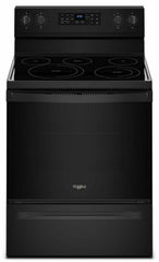 5.3 cu. ft. Whirlpool® electric range with Frozen Bake™ technology - Black