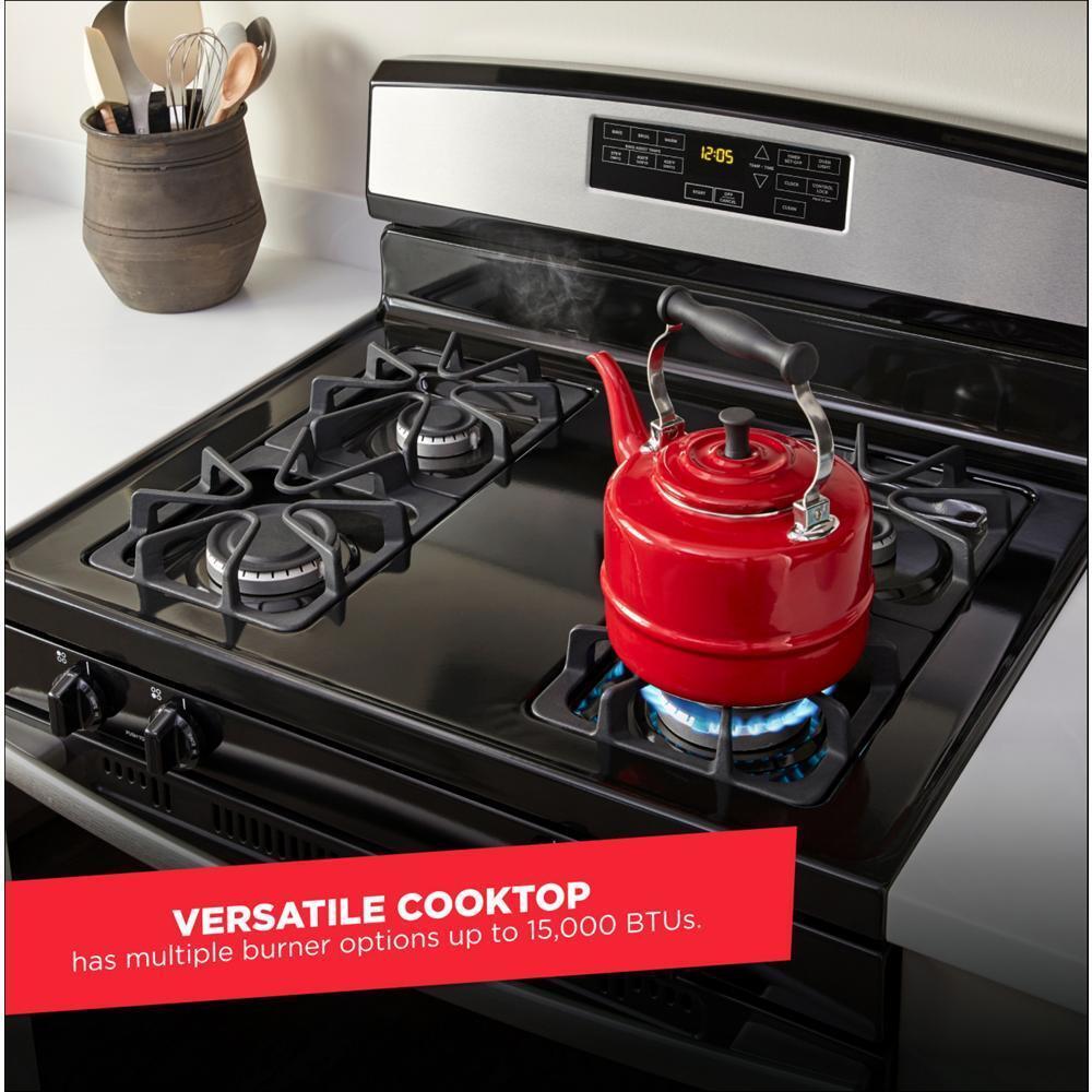 30-inch Gas Range with Self-Clean Option