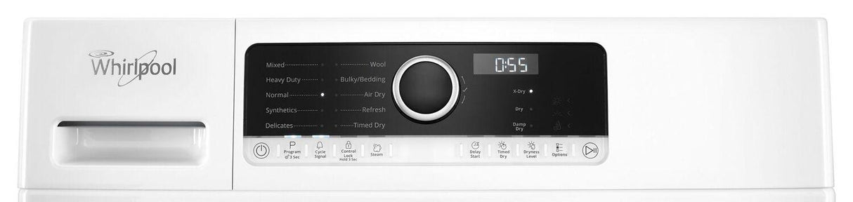 4.3 cu.ft Compact Ventless Heat Pump Dryer with Wrinkle Shield™ Option White