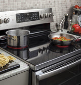 GE Profile™ 30" Free-Standing Double Oven Convection Range
