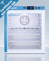 1 CU.FT. Compact Vaccine Refrigerator, Certified To Nsf/ansi 456 Vaccine Storage Standard