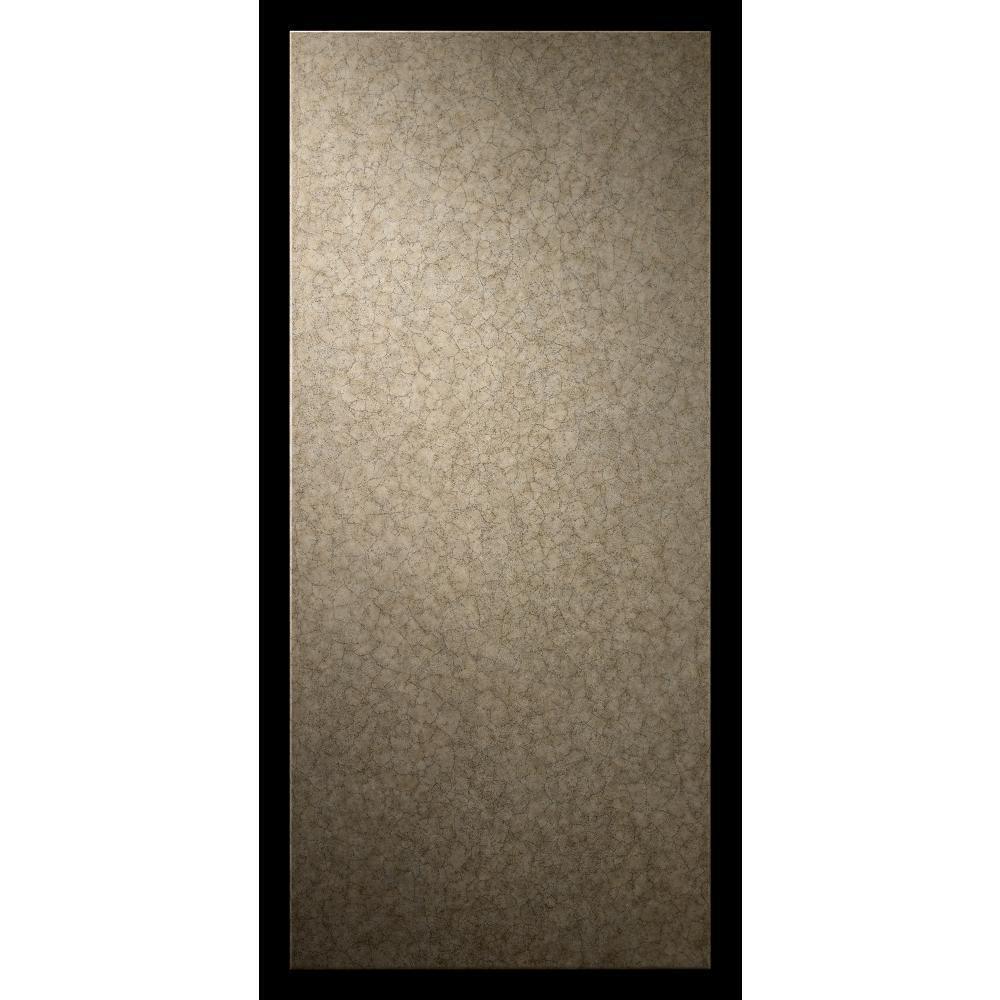 36" Elements Collection Eggshell Crackle Taupe Custom Column Panel
