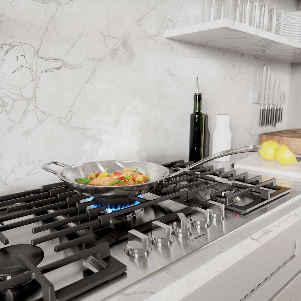 500 Series Gas Cooktop 30" Stainless steel NGM5058UC