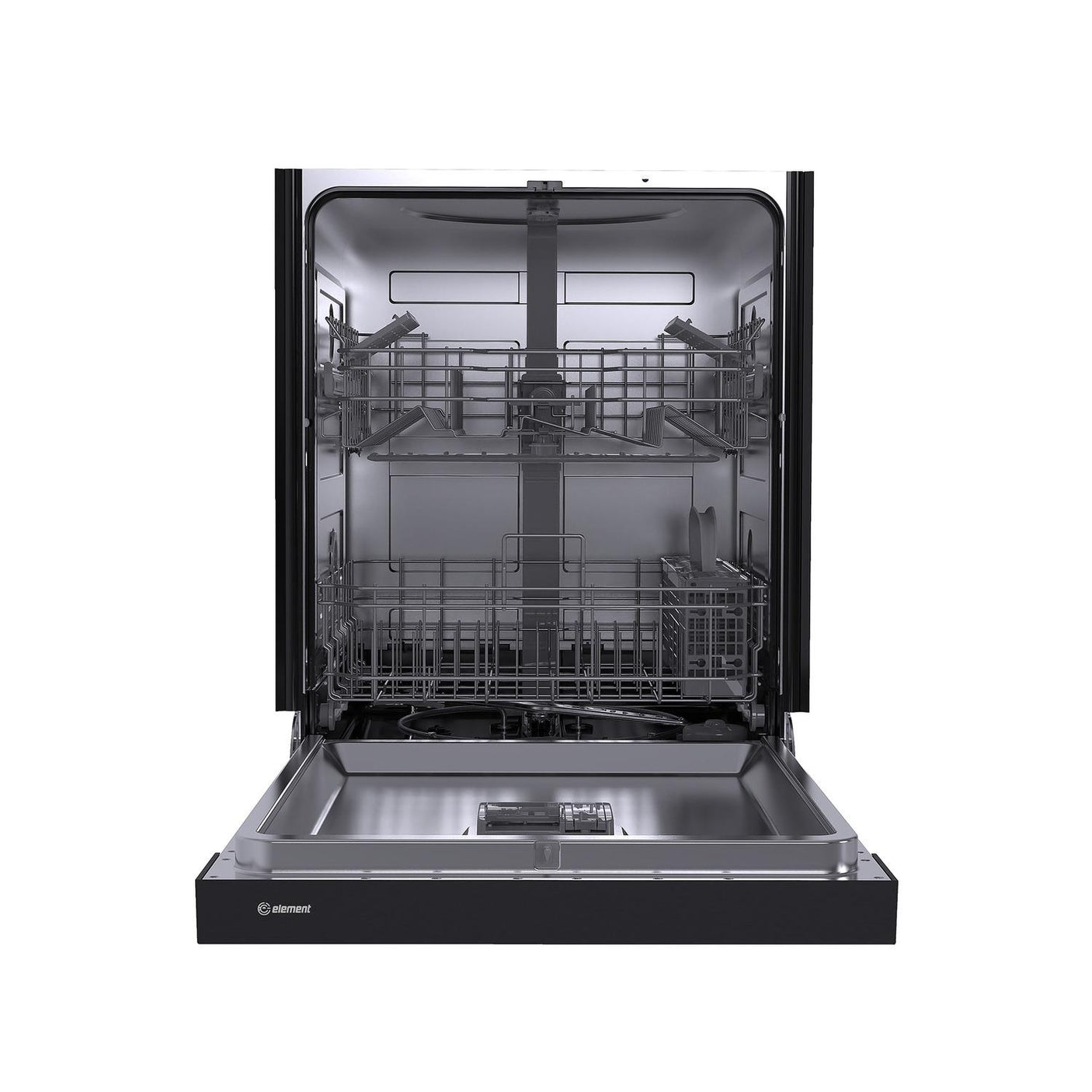Element 24" Front Control Hybrid Dishwasher - Black, Energy Star (ENB5322HECB)