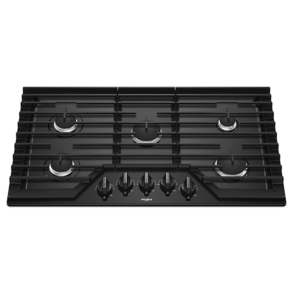 36-inch Gas Cooktop with EZ-2-Lift™ Hinged Cast-Iron Grates